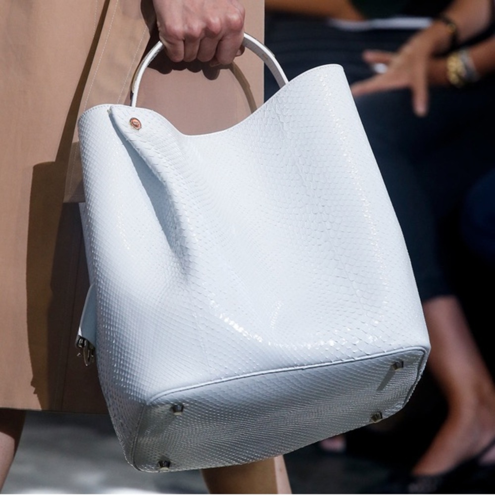 ULTRA RARE Dior Python White Gold Runway Bag - Picture 1 of 14